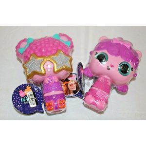Set Of 2 Pop Pop Hair Surprise 3 In 1 Pop Pets With Long Brushable Hair
